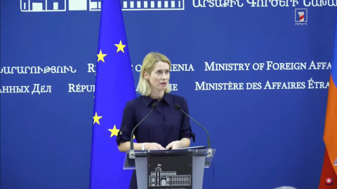 We are encouraged by Armenia-Azerbaijan normalization process: Kaja Kallas
