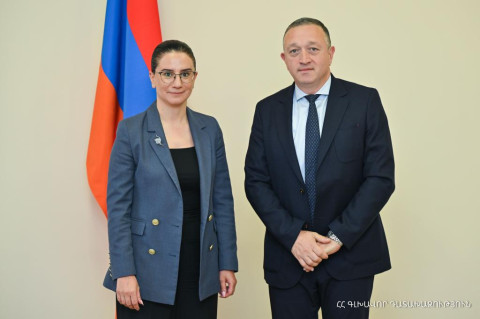 Հայաստանի գլխավոր դատախազն ընդունել է Դատախազների միջազգային ասոցիացիայի փոխնախագահին