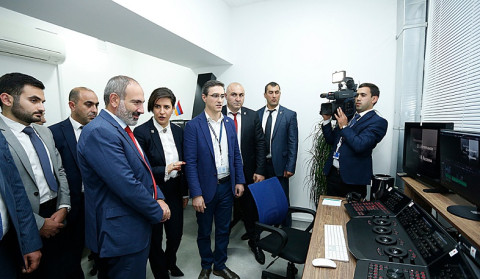 Prime Minister visits Public TV Company