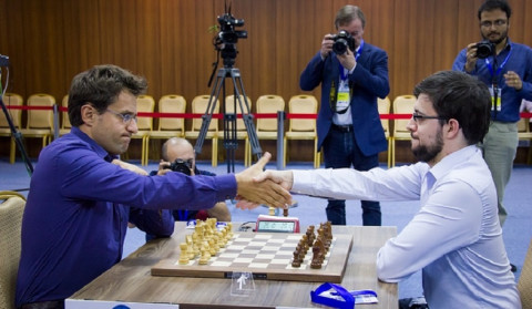 Levon Aronian vs Maxime Vachier-Lagrave match ends in draw
