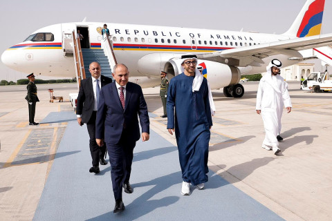 Nikol Pashinyan's working visit to United Arab Emirates kicks off
