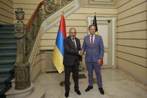Prime Ministers of Armenia and Belgium meet in Brussels