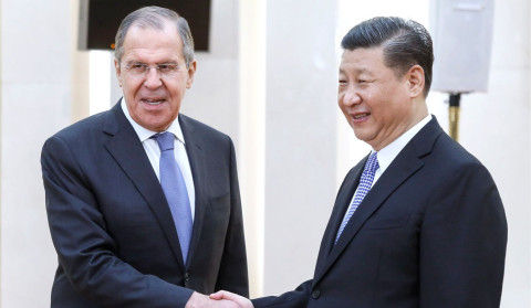 Russia's Lavrov meets China's President Xi