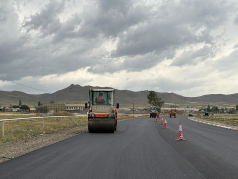 Հիմնանորոգվում է Մ-1, Երևան-Գյումրի-ՀՀ սահման միջպետական ավտոճանապարհի մի հատվածը