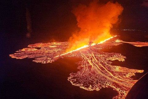 Iceland volcano erupts for 12th time since 2021