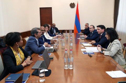 Վահե Հովհաննիսյանը առաքելության ներկայացուցիչների հետ քննարկել է ԱԶԲ և ԶՖԳ միջոցներով իրականացվող ընթացիկ ծրագիրը
