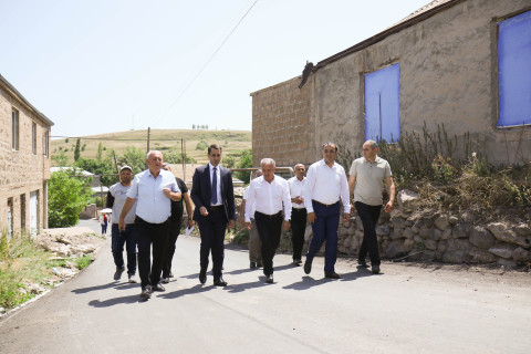 Գեղարքունիքի մարզպետը Երանոսում դիտարկել է սուբվենցիոն ծրագրերի ընթացքը