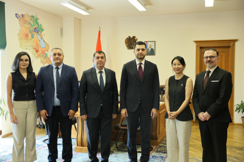 Նախարար Մաթևոսյանը Կանաչ կլիմայի հիմնադրամի քարտուղարության պատվիրակության հետ քննարկել են COP17-ի կազմակերպումը