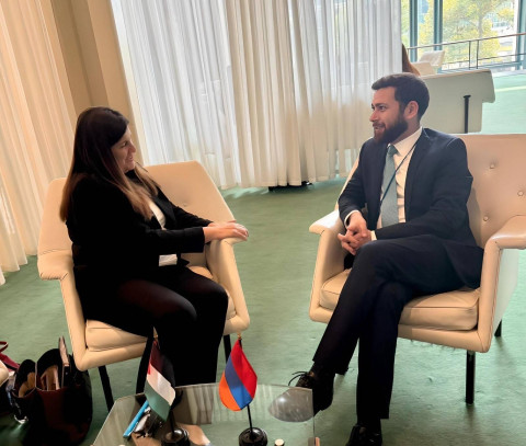 Վահան Կոստանյանը և Պաղեստինի ԱԳ պետնախարարը մտքեր են փոխանակել հնարավոր համատեղ ծրագրերի շուրջ