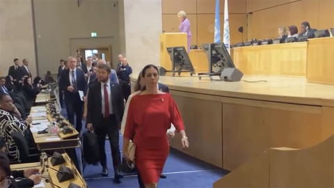 EU lawmakers walk out during Matviyenko’s address in Geneva