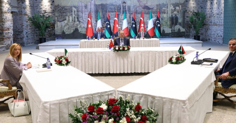 Turkey-Italy-Libya summit held
