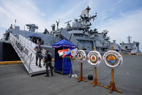 India and Philippines launch first joint naval drill in disputed South China Sea
