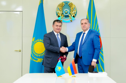 Yerevan və Astana arasında ticarət-iqtisadi, humanitar və mədəni sahələrdə əməkdaşlıq məsələləri müzakirə edilib