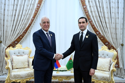 President of Republic met with President of Turkmenistan