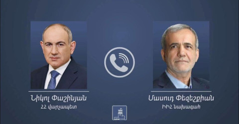 Премьер-министр Пашинян представил президенту Ирана результаты переговоров, состоявшихся в Вашингтоне