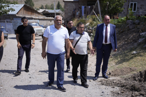 Հովիտում ընթանում է գազիֆիկացման աշխատանքների երկրորդ փուլը․ Ախուրյան համայնքի ղեկավարն այսօր հետևել է աշխատանքների ընթացքին
