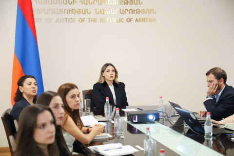 Արդարադատության նախարարին են ներկայացվել ARLIS.am-ի նոր տարբերակի հնարավորությունները