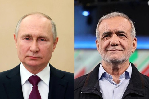 Состоялся телефонный разговор Путина и Пезешкиана