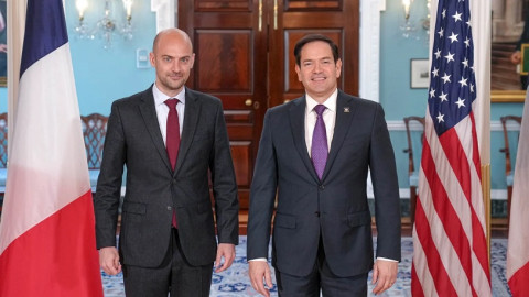 Rubio və Fransanın xarici işlər naziri Ukrayna qətnaməsini müzakirə ediblər