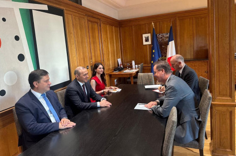 Armen Grigoryan and Nicolas Roche touched upon security cooperation