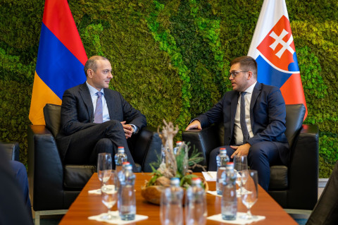 Իգոր Մելիհերը Արմեն Գրիգորյանի հետ հանդիպմանը հայտնել է Սլովակիայի աջակցությունը ՀՀ-ԵՄ գործընկերության խորացման օրակարգին