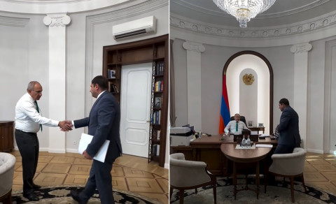 Рабочая встреча с министром обороны: Пашинян опубликовал видео