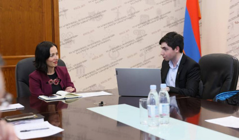 Ժաննա Անդրեասյանն այսօր հերթական հանդիպումն է ունեցել աշակերտների և ուսանողների հետ