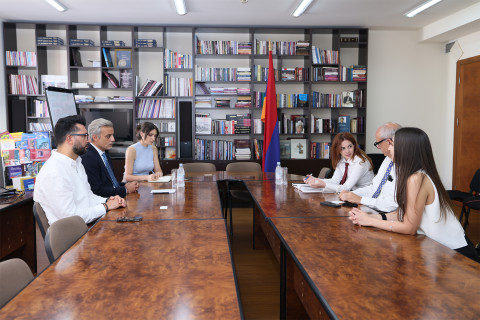 Հանրահռչակելով Սարոյանի ժառանգությունը. հանդիպում «Վիլյամ Սարոյան» հիմնադրամի նախագահի հետ