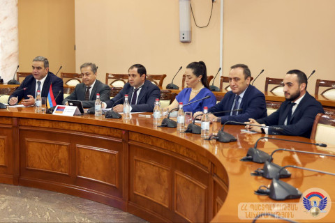 Suren Papikyan meets with ambassadors accredited to NATO