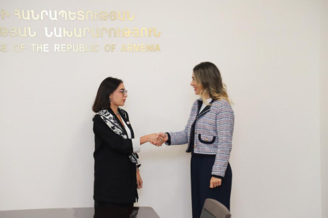 Սրբուհի Գալյանն ու ՄԱԿ-ի Բնակչության հիմնադրամի հայաստանյան գրասենյակի ղեկավարը քննարկել են անազատության մեջ գտնվող կանանց կրթությանն ուղղված ծրագրերը