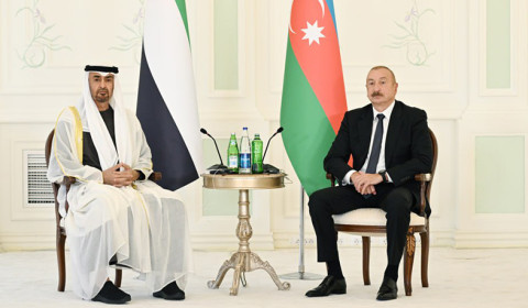 UAE looks forward to further progress towards signing peace treaty between Azerbaijan and Armenia: UAE President
