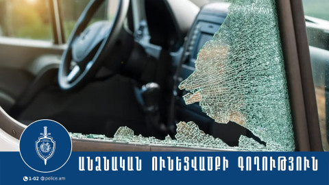 Ոստիկանները Ջրվեժում ձերբակալել են ավտոմեքենայից գողություն արած երիտասարդների