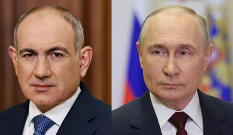 Russian-Armenian relations are based on good traditions of friendship and mutual respect: Putin to Pashinyan