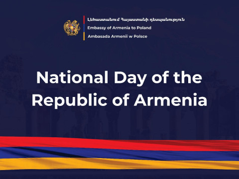 On occasion of Armenia’s Independence Day, Warsaw’s Silesian-Dąbrowski Bridge will be illuminated in colors of Armenian flag today
