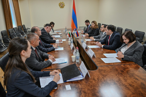 ԲՏԱ նախարարը և Բուլղարիայի փոխվարչապետը քննարկել են համագործակցության հնարավոր ուղղությունները