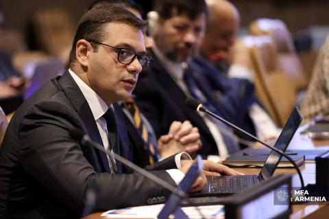 Deputy Foreign Minister of Armenia Robert Abisoghomonyan participated in 10th Ministerial Meeting of Like-Minded Group for Middle-Income Countries