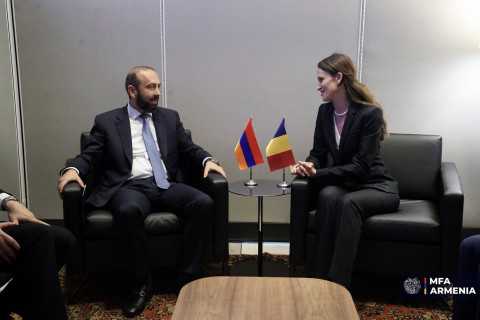 Meeting of the Foreign Ministers of Armenia and Romania