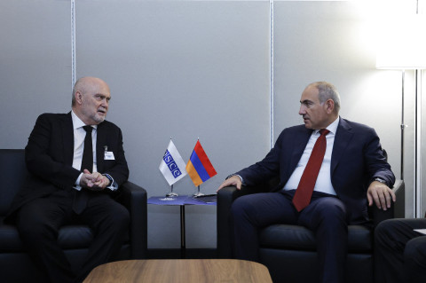 ՀՀ վարչապետը հանդիպում է ունեցել ԵԱՀԿ գլխավոր քարտուղարի հետ