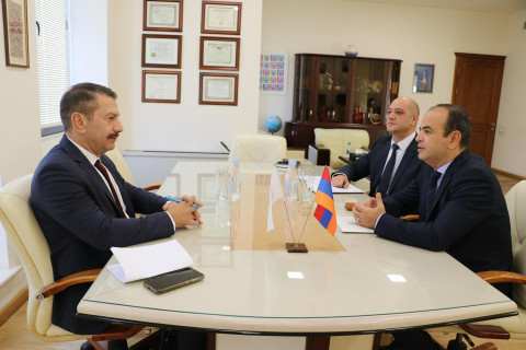 Zareh Sinanyan and Ambassador of Cyprus discussed prospects for development of Armenia-Greece-Cyprus cooperation