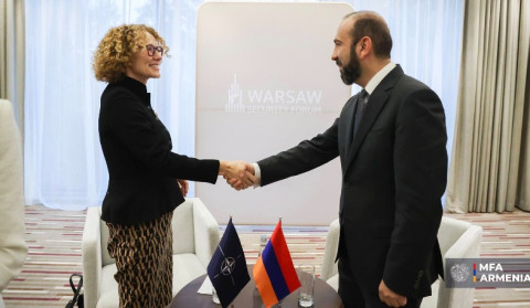Քննարկվել են Հայաստան-ՆԱՏՕ փոխգործընկերության ընդլայնման հնարավորությունները. հանդիպել են Արարատ Միրզոյանն ու Ռադմիլա Շեկերինսկան