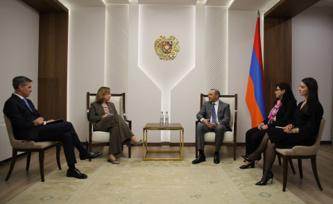 Քննարկվել է ՀՀ-ԱՄՆ փոխըմբռնման հուշագրերի իրագործման ընթացքը. ԱԽ քարտուղարն ընդունել է դեսպան Քվինին
