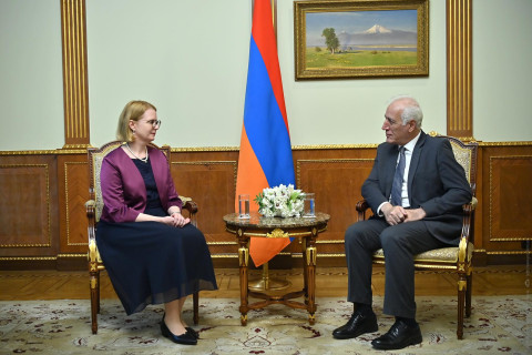 Prezident Almaniya səfirini qəbul edib