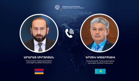 Phone Conversation between the Foreign Ministers of Armenia and Kazakhstan