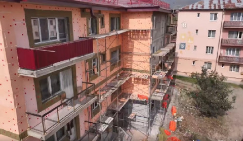 Ստեփանավանի բնակելի շենքերում ընթանում են ջերմամեկուսացման աշխատանքներ․ ՏԿԵՆ