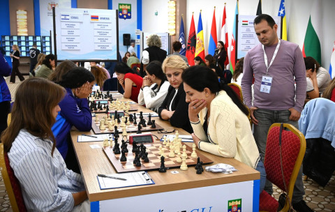 Շախմատի Եվրոպայի թիմային առաջնության 5-րդ խաղափուլում ՀՀ կանանց հավաքականը առավելության է հասել Շվեյցարիայի հավաքականի նկատմամբ