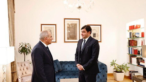 Prime Minister visits the Embassy of the Republic of Armenia to the Holy See