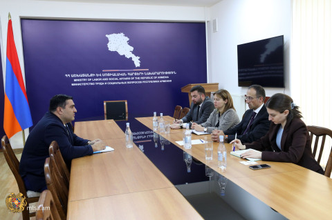 ԱՍՀ նախարարը և «ՍՕՍ - Մանկական գյուղեր»-ի տնօրենը քննարկել են երեխաների իրավունքների պաշտպանության ոլորտում իրականացվող ծրագրերը