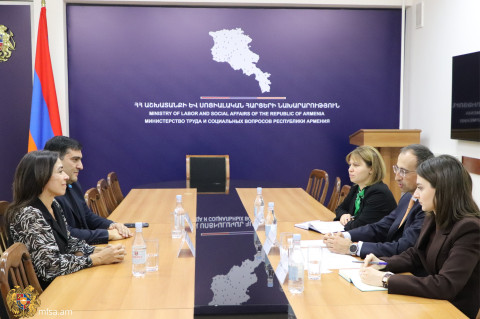 Երեխաների իրավունքների պաշտպանության հարցեր՝ ԱՍՀ նախարարի և «ՍՕՍ-Մանկական գյուղերի» ներկայացուցիչների հանդիպման օրակարգում