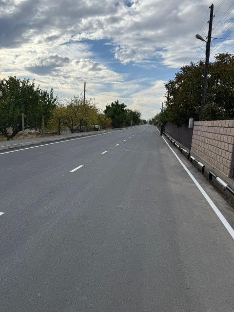 Պետբյուջեի միջոցներով նորոգվել է Սարդարապատ-Այգևան-Լենուղի տեղական նշանակության ավտոճանապարհը