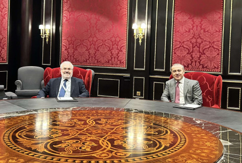 Armen Grigoryan and Tasos Tzionis discuss issues on Armenia–Cyprus bilateral political agenda